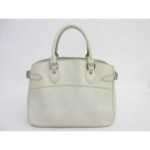 Louis Vuitton Epi Bag Passy Handbag White